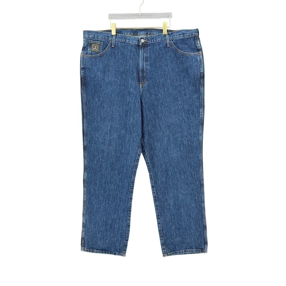 Cinch Men's 46x35 Big & Tall Dark Wash Straight Leg Everyday Western Denim Jeans
